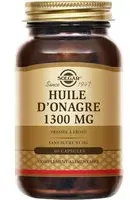 SOLGAR Huile d'Onagre 1300mg - Equilibre Féminin Maintien des tissus de la peau Capsule(S) Douce(S) 60 pc(s)