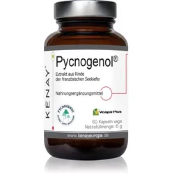 Kenay Pycnogenol® French marine pine bark Kapseln für Ihr Wohlbefinden 60 KAP