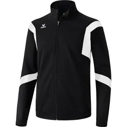 ERIMA Herren Classic Team Trainingsjacke, Schwarz/Weiß, L