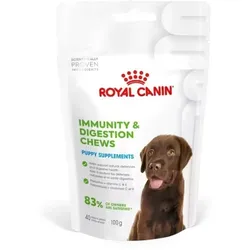 ROYAL CANIN Immunity Digestion Puppy Supplements 100g Ergänzungsmittel für die Verdauung und das Immunsystem von Welpen