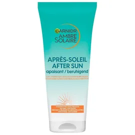 Garnier Ambre Solaire Après-Soleil - Feuchtigkeitsmilch mit Bräunungswirkstoff Selbstbräuner 200 ml