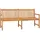 vidaXL Gartenbank 180 x 60 x 90 cm Braun