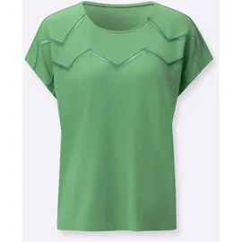 CREATION L Rundhalsshirt Grün L