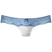 LASCANA String Damen creme-blau Gr.44/46