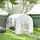 Outsunny Gewächshaus,, - 300Lx200Wx200Hcm - Weiß,