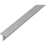 GAH Alberts T-Profil glatt L2.000, B 20xH20mm Aluminium silberfarbig