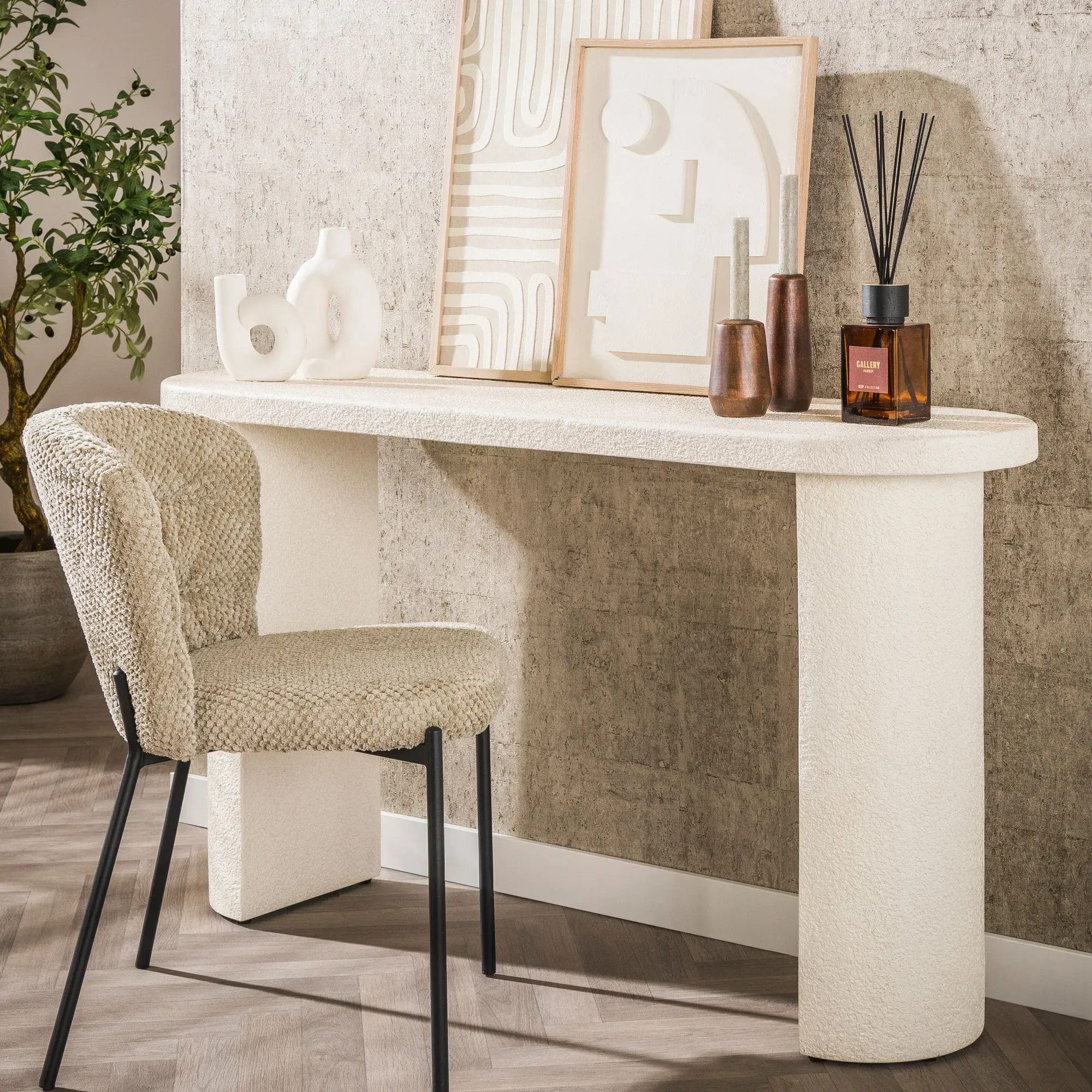 designline »Marmorverbundstoff« Konsoltisch arch stone