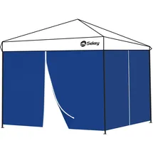 Sekey Seitenwände für Pavillon 3x3 2 Stück Navy 3 x 3 m