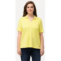Ulla Popken Shirt in zitronengelb | Gr.: 46-48