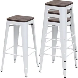 MCW Barhocker weiß