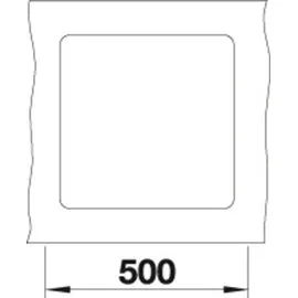 Blanco Subline 400-F cafe + Handbetätigung + InFino