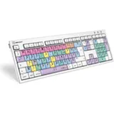 LogicKeyboard LKB-FCPX10-CWMU-UK USB UK Englisch Mehrfarben Tastatur (LKB-FCPX10-CWMU-UK) - Standard - Verkabelt - - Mechanischer Switch - QWERTY - Mehrf Logickeyboard - Bunt