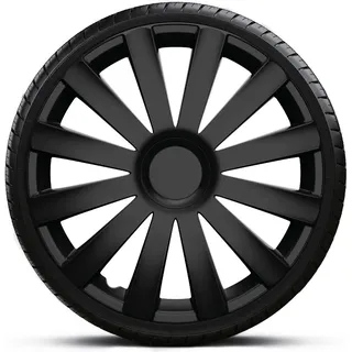 Z460223 Radkappen Radzierblenden SATZ (4Stück) 17 Zoll SPYDER BLACK