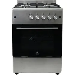 Gasline Gas Standherd 60cm SHGG6060FGIX Thermostat Gasbackofen Umluft LPG/Erdgas