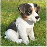 dazikemo Gartenfigur Dekofigur Gartenfigur Jack Russel