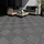 Tectake Terrassenfliesen Tegulas 31 x 31 x 2 cm grau