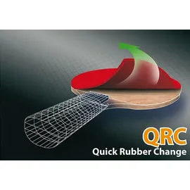 Donic Schildkröt Tischtennisschläger CarboTec 900 konkav,