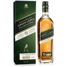 Johnnie Walker 15 Years Old Green Label Blended Scotch 43% vol 0,7 l Geschenkbox