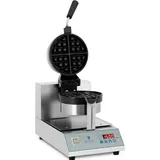 Royal Catering Waffeleisen Waffelgerät Waffelautomat Waffle Maker Belgische Waffel 1300W 18cm