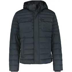 Steppjacke LERROS "LERROS Fieldjacket, dick gefüttert, gesteppt und atmungsaktiv", Herren, Gr. 5XL, blau (blau night), 100% Polyester, Langarm, Jacken, Wasserabweisend, atmungsaktiv