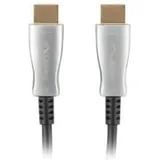 LANBERG HDMI-Kabel 40 m Schwarz/Silber