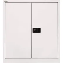BISLEY Stahlschrank Universal E402A01696 verkehrsweiß 91,4 x 40,0 x 100,0 cm, aufgebaut