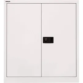 BISLEY Stahlschrank Universal E402A01696 verkehrsweiß 91,4 x 40,0 x 100,0 cm, aufgebaut