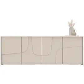 OTTO home Sideboard 205 x 84 x 40 cm Beige