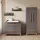 livinity® Kinderkleiderschrank Mailo 70 x 186,8 cm Eiche grau