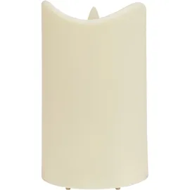 IC Home LED-Kerze für aussen Ø 8,9 cm beige 1 St.