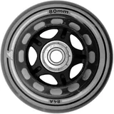 Rollerblade 80MM/SG7 Wheel/Bearing XT, 8 Inline Skate Rollen, Ersatzräder, Unisex, Klar, 80mm/SG7