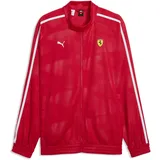 Puma Scuderia Ferrari T7 Oversized Trainingsjacke gelb L
