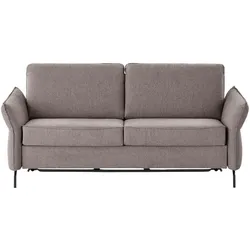 Schlafsofa mit Schlaffunktion Collin , braun , Maße (cm): B: 192 H: 90 T: 105