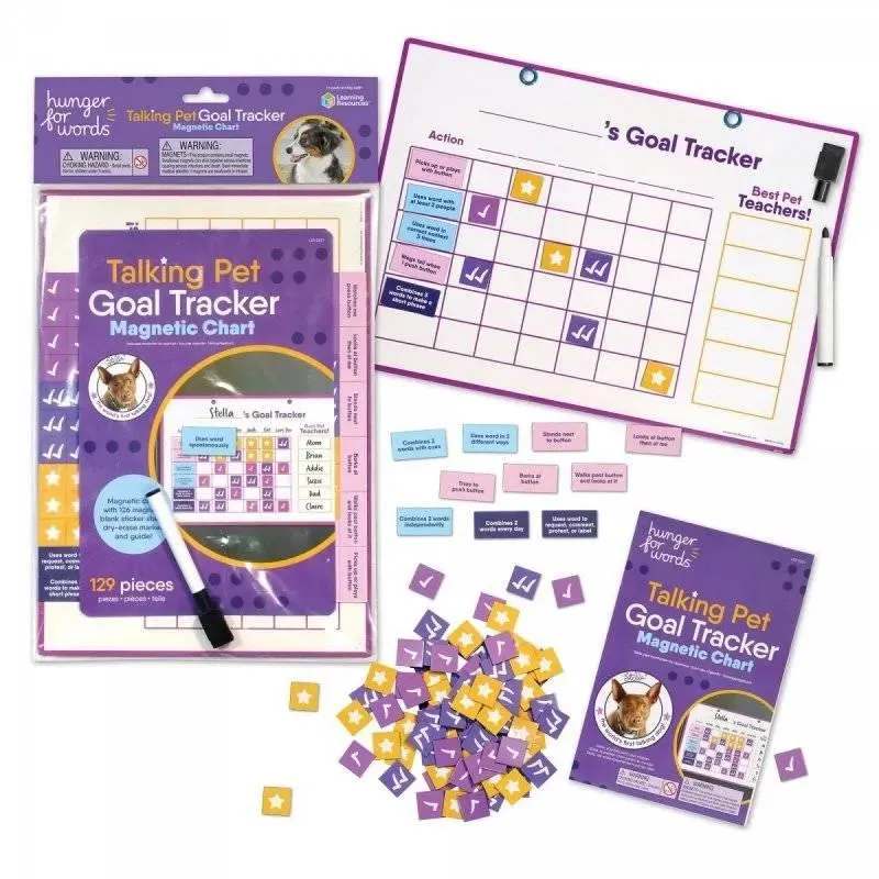 Hunger nach Worten TALKING PET Goal Tracker Tafel zur Verfolgung der Fortschritte (Rabatt für Stammkunden 3%)