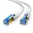 Primewire Flachbandpatchkabel CAT 8 - Gigabit Ethernet LAN Kabel - 40 Gbit/s - S/FTP PIMF Schirmung - Netzwerkkabel - 5m