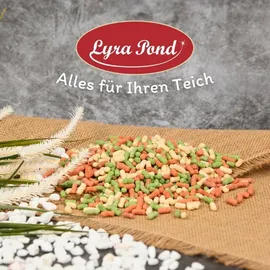 Lyra Pet 10 Liter (0,85 kg) Lyra Pond® Pond Colour Sticks Koi Mix Fischfutter Teichfutter in Eimer