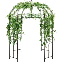 Costway Rosenbogen 211 x 211 x 256 cm Braun