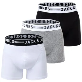 JACK & JONES Sense Boxershorts 3 Einheiten Light Grey Melange XL