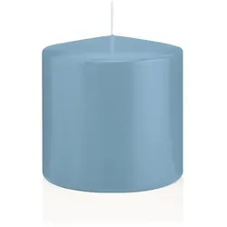 Wiedemann Kerzen Stumpenkerzen Hellblau 100 x Ø 98 mm, 6 Stück