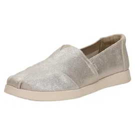 TOMS Alpargata Plus Damen Champagne Metallic 39