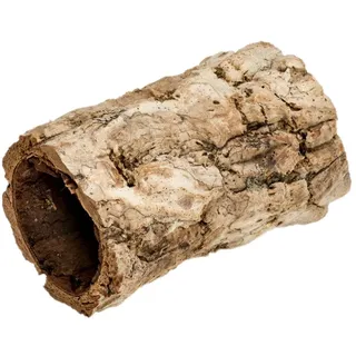 NaDeco Korkeiche 'Mini', Länge ca. 10 cm, Durchmesser 5 bis 9 cm Casca Oca Korkröhre Korkhöhle Korkrinde Dekorinde Korktunnel Vogelspielzeug Terrarium-Dekoration |Terrarien-Dekoration