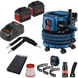 Bosch GAS 18V-12 MC inkl. 2 x 12,0 Ah Akku+ Ladegerät