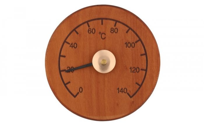 4Living - Sauna Thermometer - wärmebehandelte Erle