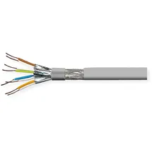 Value S/FTP-(PiMF-)Kabel, Cat.8 (Class I), Massivdraht, AWG22, LSOH, 100 m