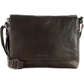 Bruno Banani Businesstasche Laptoptasche mit Laptopfach Messenger Bag (15.60"), Notebooktasche, Braun