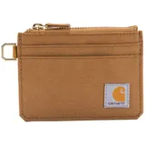 CARHARTT Zippered Card Keeper Geldbörse Herren braun