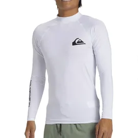 QUIKSILVER Upf50 Langarm-rashguard - White - L