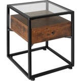 Tectake Nachttisch Preston 43x45x54,5cm 1