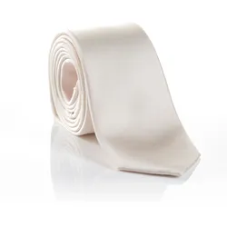 Krawatte MONTI "LIVIO", Damen, beige (champagner), Seide, klassisch,festlich, Krawatten, mit edlem Glanz – ideal zur Hochzeit oder festlichen Anlässen