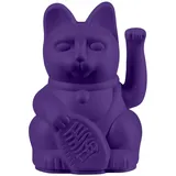 Donkey Products Dekofigur Lucky Cat Mini Winkekatze violet 10cm bunt|lila
